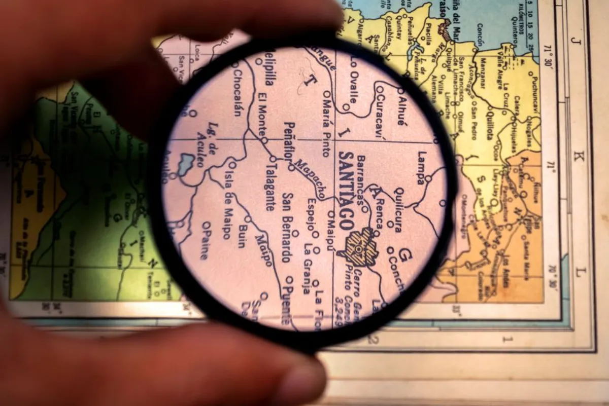 map print